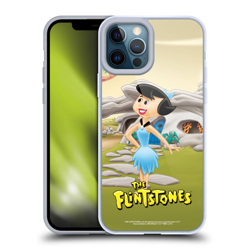 The Flintstones Characters Betty Rubble Soft Gel Case for Apple iPhone 12 Pro Max