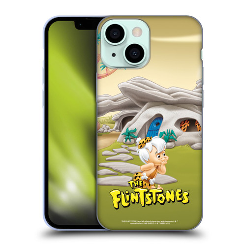 The Flintstones Characters Bambam Rubble Soft Gel Case for Apple iPhone 13 Mini