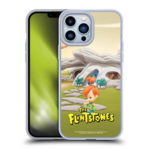 The Flintstones Characters Pebbles Flintstones Soft Gel Case for Apple iPhone 13 Pro Max