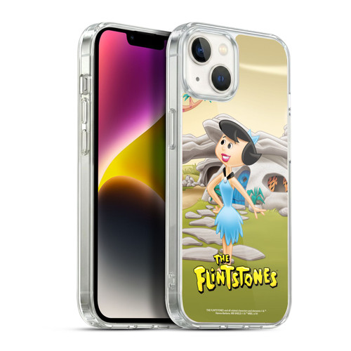 The Flintstones Characters Betty Rubble Soft Gel Case for Apple iPhone 14 Plus & MagSafe