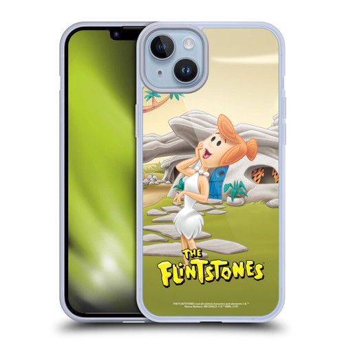 The Flintstones Characters Wilma Flintstones Soft Gel Case for Apple iPhone 14 Plus