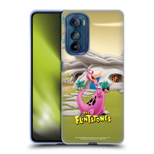 The Flintstones Characters Dino Soft Gel Case for Motorola Edge 30