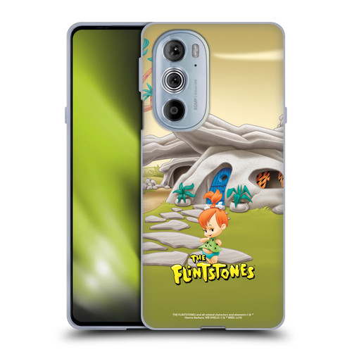 The Flintstones Characters Pebbles Flintstones Soft Gel Case for Motorola Edge X30