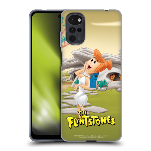 The Flintstones Characters Wilma Flintstones Soft Gel Case for Motorola Moto G22