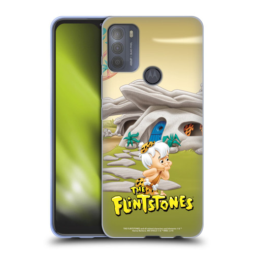 The Flintstones Characters Bambam Rubble Soft Gel Case for Motorola Moto G50