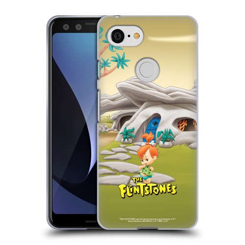 The Flintstones Characters Pebbles Flintstones Soft Gel Case for Google Pixel 3