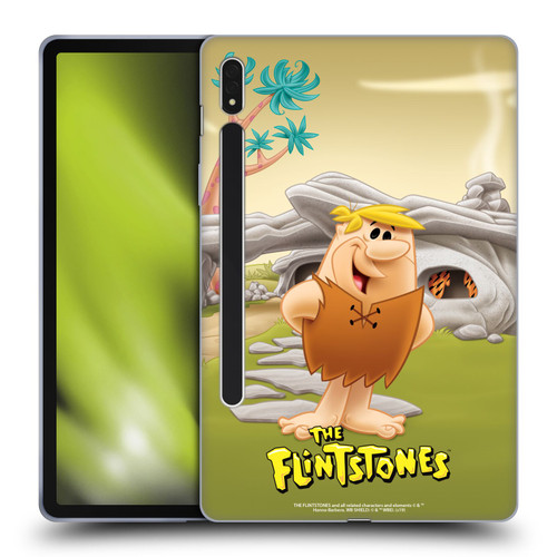 The Flintstones Characters Barney Rubble Soft Gel Case for Samsung Galaxy Tab S8