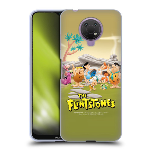 The Flintstones Characters Stone House Soft Gel Case for Nokia G10