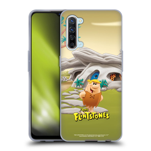 The Flintstones Characters Barney Rubble Soft Gel Case for OPPO Find X2 Lite 5G