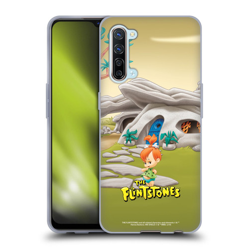 The Flintstones Characters Pebbles Flintstones Soft Gel Case for OPPO Find X2 Lite 5G
