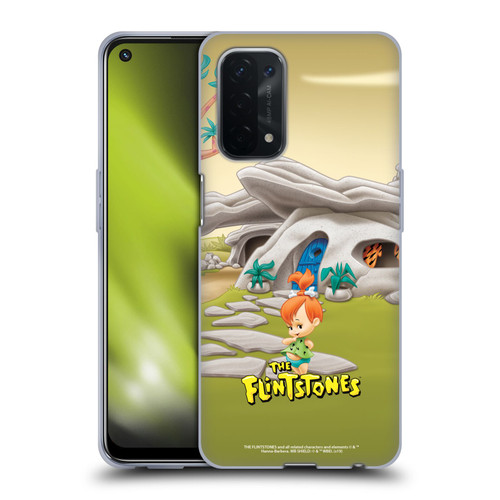 The Flintstones Characters Pebbles Flintstones Soft Gel Case for OPPO A54 5G