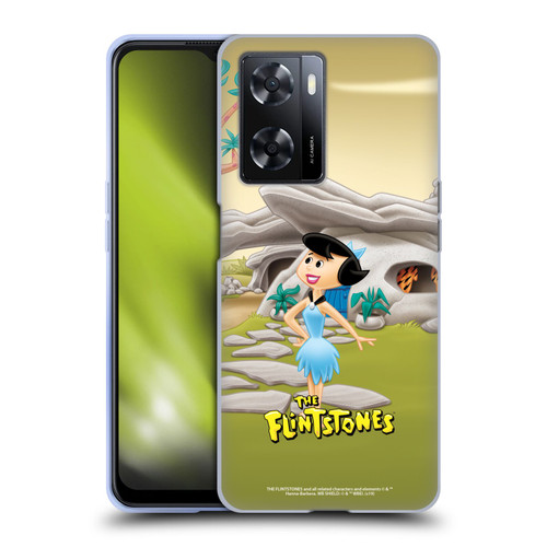 The Flintstones Characters Betty Rubble Soft Gel Case for OPPO A57s