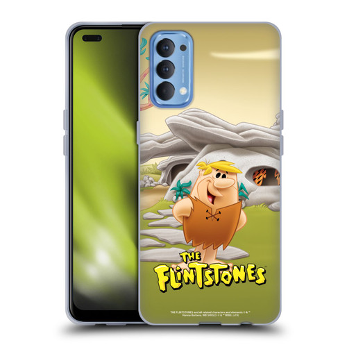 The Flintstones Characters Barney Rubble Soft Gel Case for OPPO Reno 4 5G