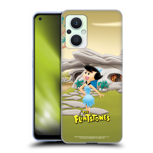 The Flintstones Characters Betty Rubble Soft Gel Case for OPPO Reno8 Lite