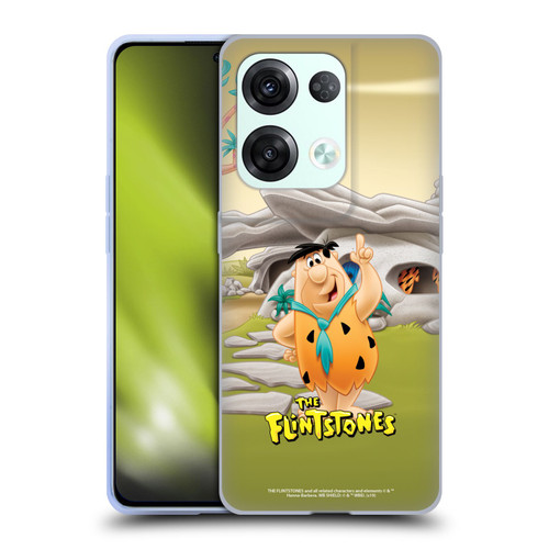 The Flintstones Characters Fred Flintstones Soft Gel Case for OPPO Reno8 Pro
