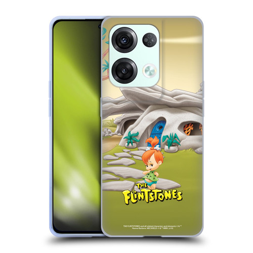 The Flintstones Characters Pebbles Flintstones Soft Gel Case for OPPO Reno8 Pro