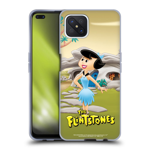 The Flintstones Characters Betty Rubble Soft Gel Case for OPPO Reno4 Z 5G