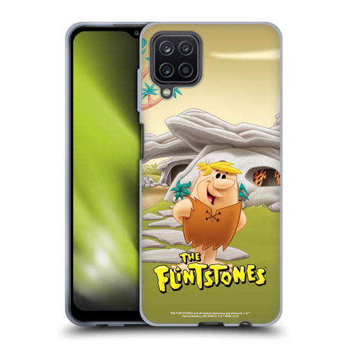The Flintstones Characters Barney Rubble Soft Gel Case for Samsung Galaxy A12 (2020)