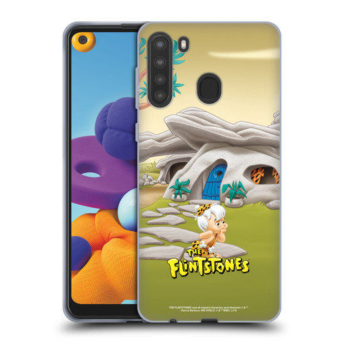 The Flintstones Characters Bambam Rubble Soft Gel Case for Samsung Galaxy A21 (2020)