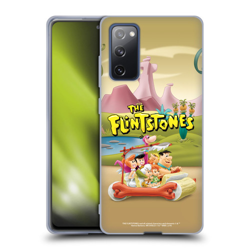 The Flintstones Characters Stone Car Soft Gel Case for Samsung Galaxy S20 FE / 5G