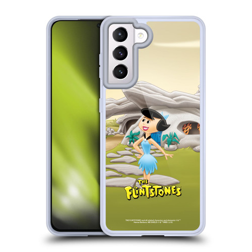 The Flintstones Characters Betty Rubble Soft Gel Case for Samsung Galaxy S21 5G