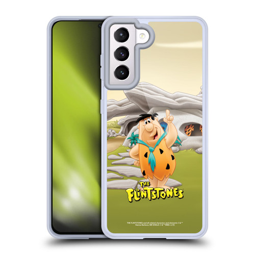 The Flintstones Characters Fred Flintstones Soft Gel Case for Samsung Galaxy S21 5G