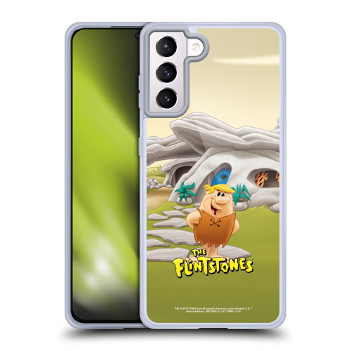 The Flintstones Characters Barney Rubble Soft Gel Case for Samsung Galaxy S21+ 5G