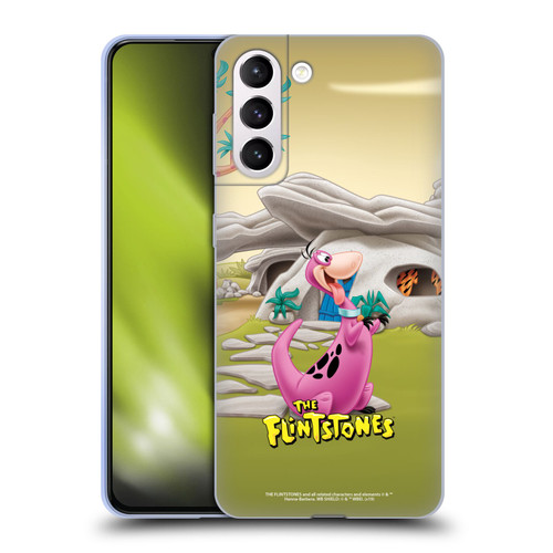 The Flintstones Characters Dino Soft Gel Case for Samsung Galaxy S21+ 5G