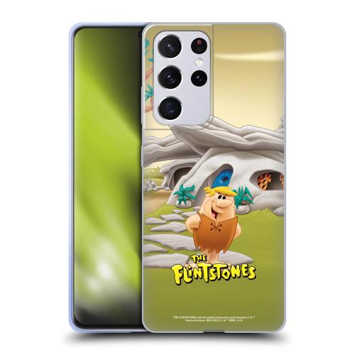 The Flintstones Characters Barney Rubble Soft Gel Case for Samsung Galaxy S21 Ultra 5G