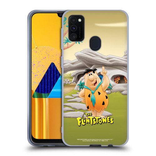 The Flintstones Characters Fred Flintstones Soft Gel Case for Samsung Galaxy M30s (2019)/M21 (2020)