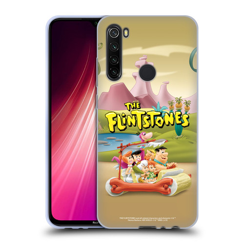 The Flintstones Characters Stone Car Soft Gel Case for Xiaomi Redmi Note 8T
