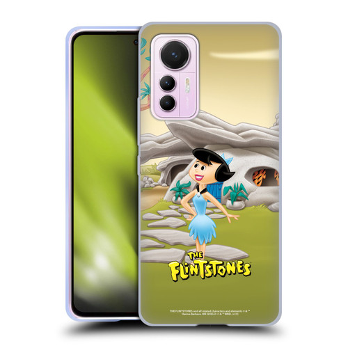 The Flintstones Characters Betty Rubble Soft Gel Case for Xiaomi 12 Lite