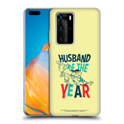 The Flintstones Graphics Husband Of The Year Soft Gel Case for Huawei P40 Pro / P40 Pro Plus 5G
