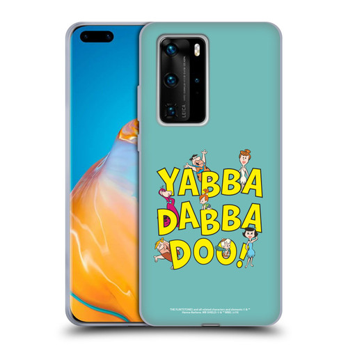 The Flintstones Graphics Yabba-Dabba-Doo Soft Gel Case for Huawei P40 Pro / P40 Pro Plus 5G
