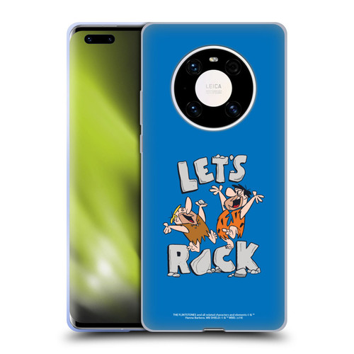 The Flintstones Graphics Fred And Barney Soft Gel Case for Huawei Mate 40 Pro 5G