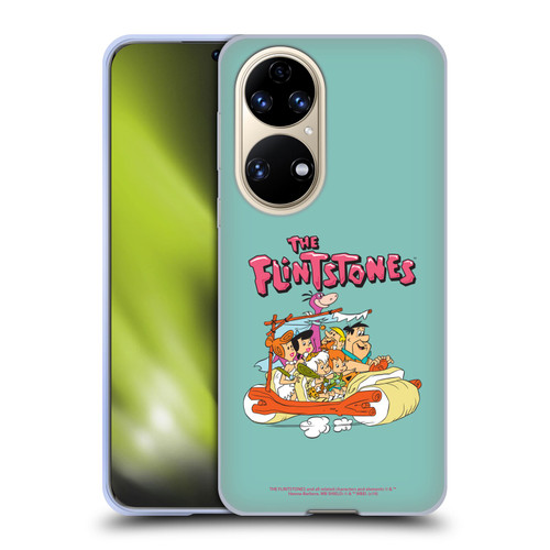 The Flintstones Graphics Family Soft Gel Case for Huawei P50