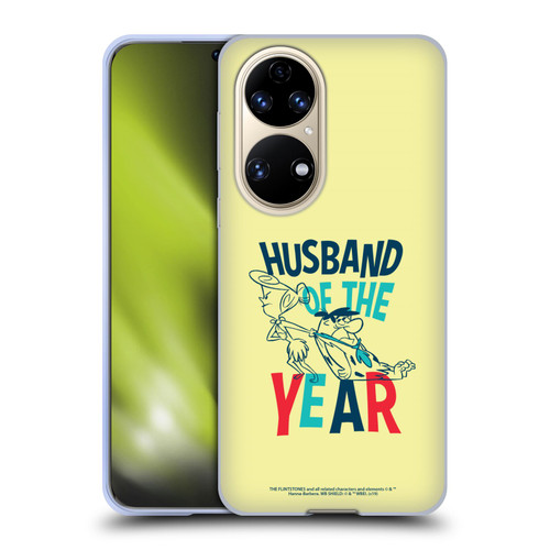 The Flintstones Graphics Husband Of The Year Soft Gel Case for Huawei P50