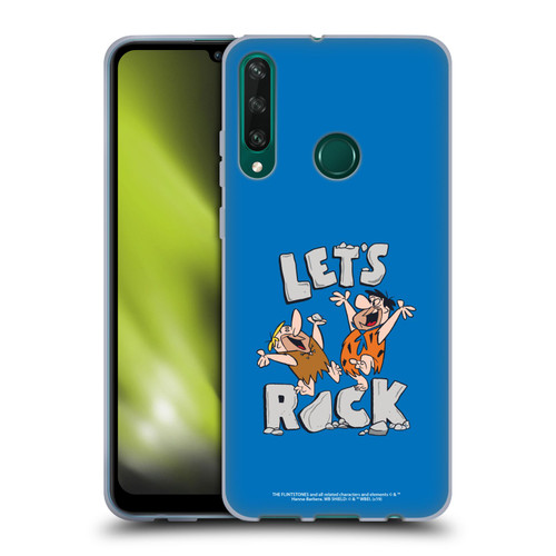 The Flintstones Graphics Fred And Barney Soft Gel Case for Huawei Y6p