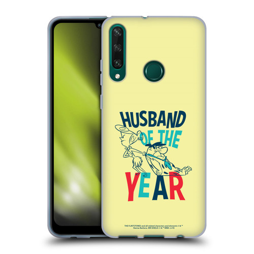 The Flintstones Graphics Husband Of The Year Soft Gel Case for Huawei Y6p