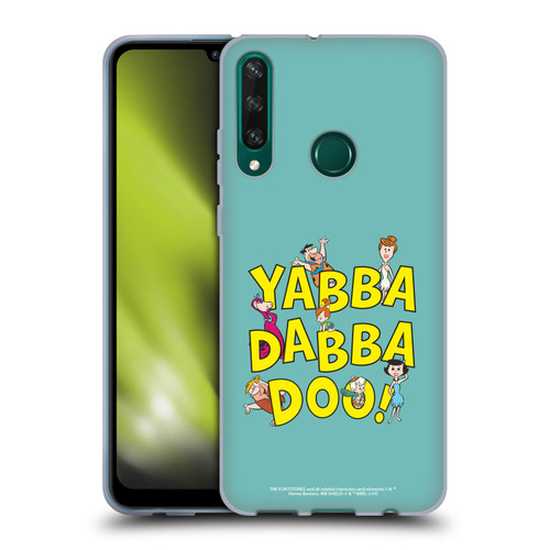 The Flintstones Graphics Yabba-Dabba-Doo Soft Gel Case for Huawei Y6p