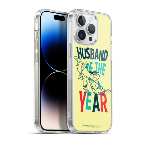 The Flintstones Graphics Husband Of The Year Soft Gel Case for Apple iPhone 13 Pro Max & MagSafe