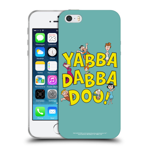 The Flintstones Graphics Yabba-Dabba-Doo Soft Gel Case for Apple iPhone 5 / 5s / iPhone SE 2016