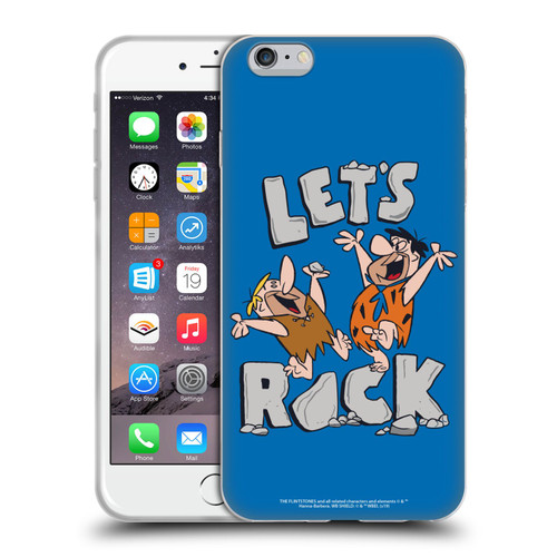 The Flintstones Graphics Fred And Barney Soft Gel Case for Apple iPhone 6 Plus / iPhone 6s Plus