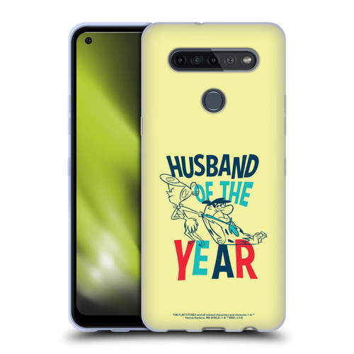 The Flintstones Graphics Husband Of The Year Soft Gel Case for LG K51S