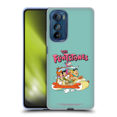 The Flintstones Graphics Family Soft Gel Case for Motorola Edge 30