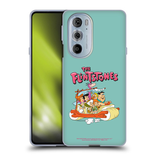 The Flintstones Graphics Family Soft Gel Case for Motorola Edge X30