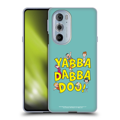 The Flintstones Graphics Yabba-Dabba-Doo Soft Gel Case for Motorola Edge X30