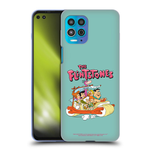 The Flintstones Graphics Family Soft Gel Case for Motorola Moto G100