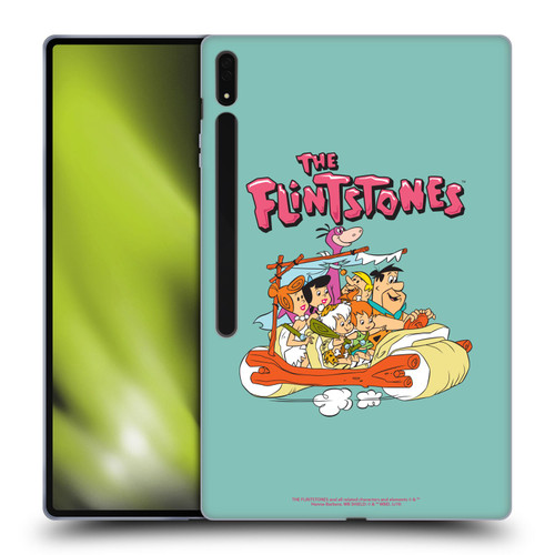 The Flintstones Graphics Family Soft Gel Case for Samsung Galaxy Tab S8 Ultra