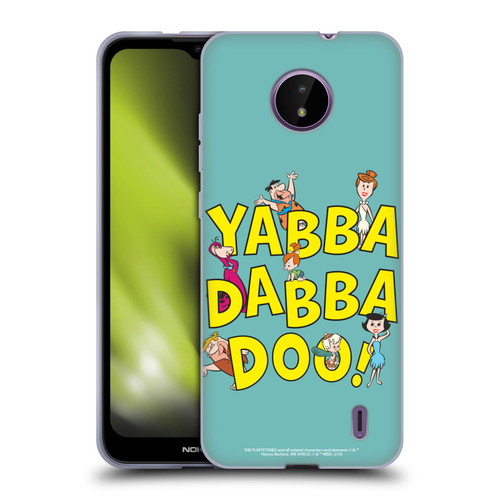 The Flintstones Graphics Yabba-Dabba-Doo Soft Gel Case for Nokia C10 / C20